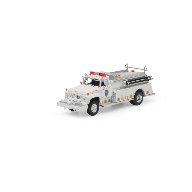 HO Ford F-850 Fire Truck, Southern Pacific #4750