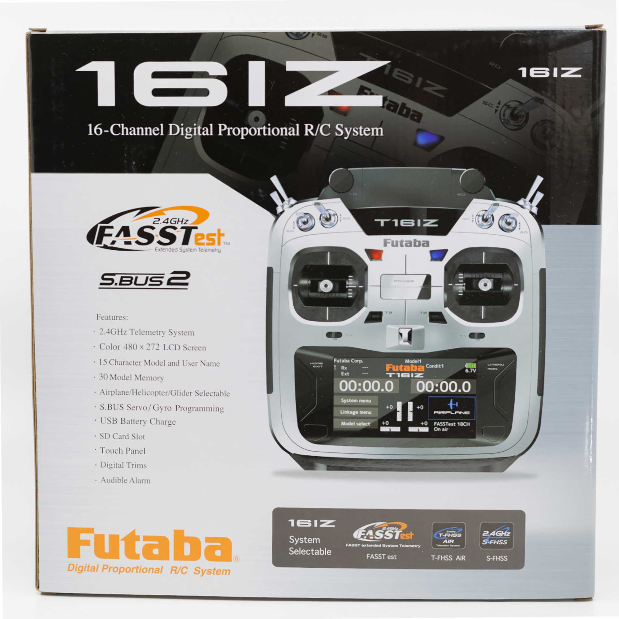 Futaba Systems 16IZ 18-Channel FASSTest Transmitter With R7108SB