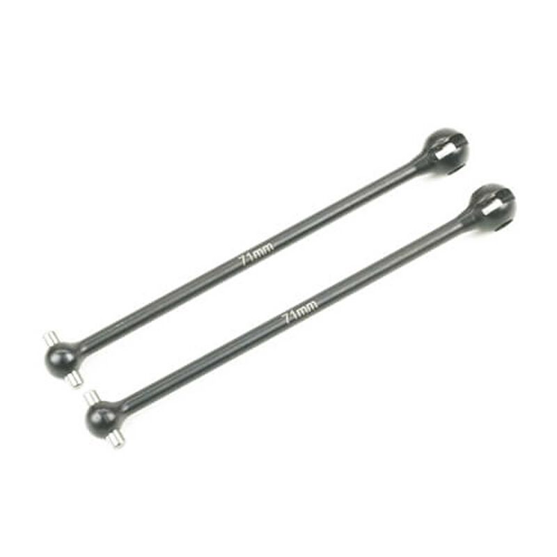 Driveshaft rear hardened steel (2pcs): EB410.2