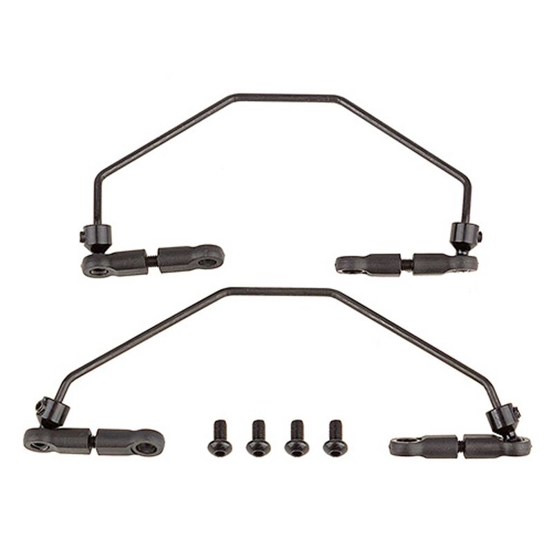 Front Anti-roll Bar Set, 1/10 Team Associated Rival MT10