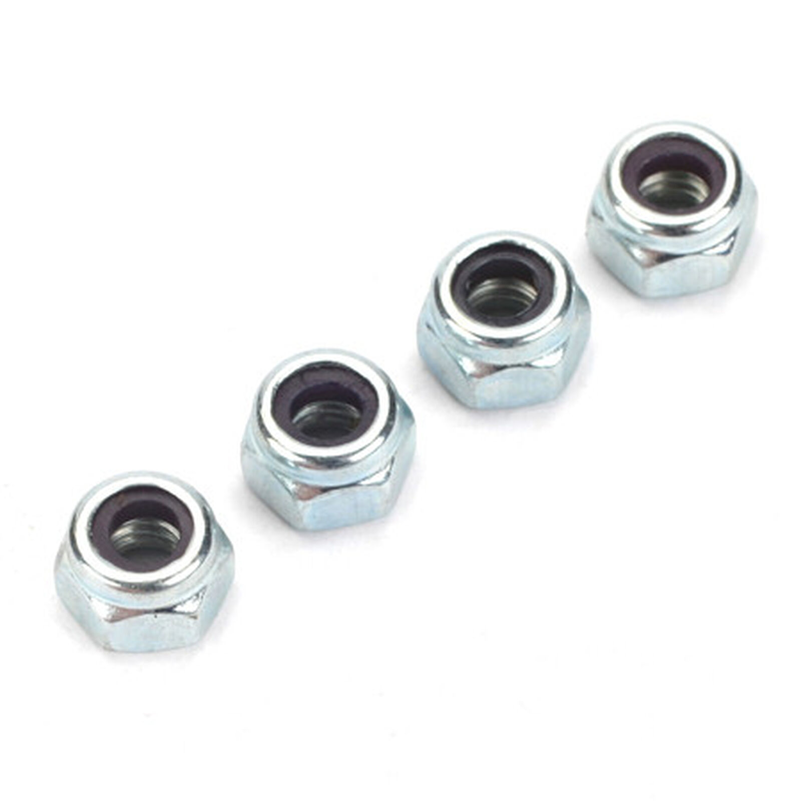 Insert Lock Nuts, Nylon, 4mm