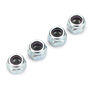 Insert Lock Nuts, Nylon, 4mm