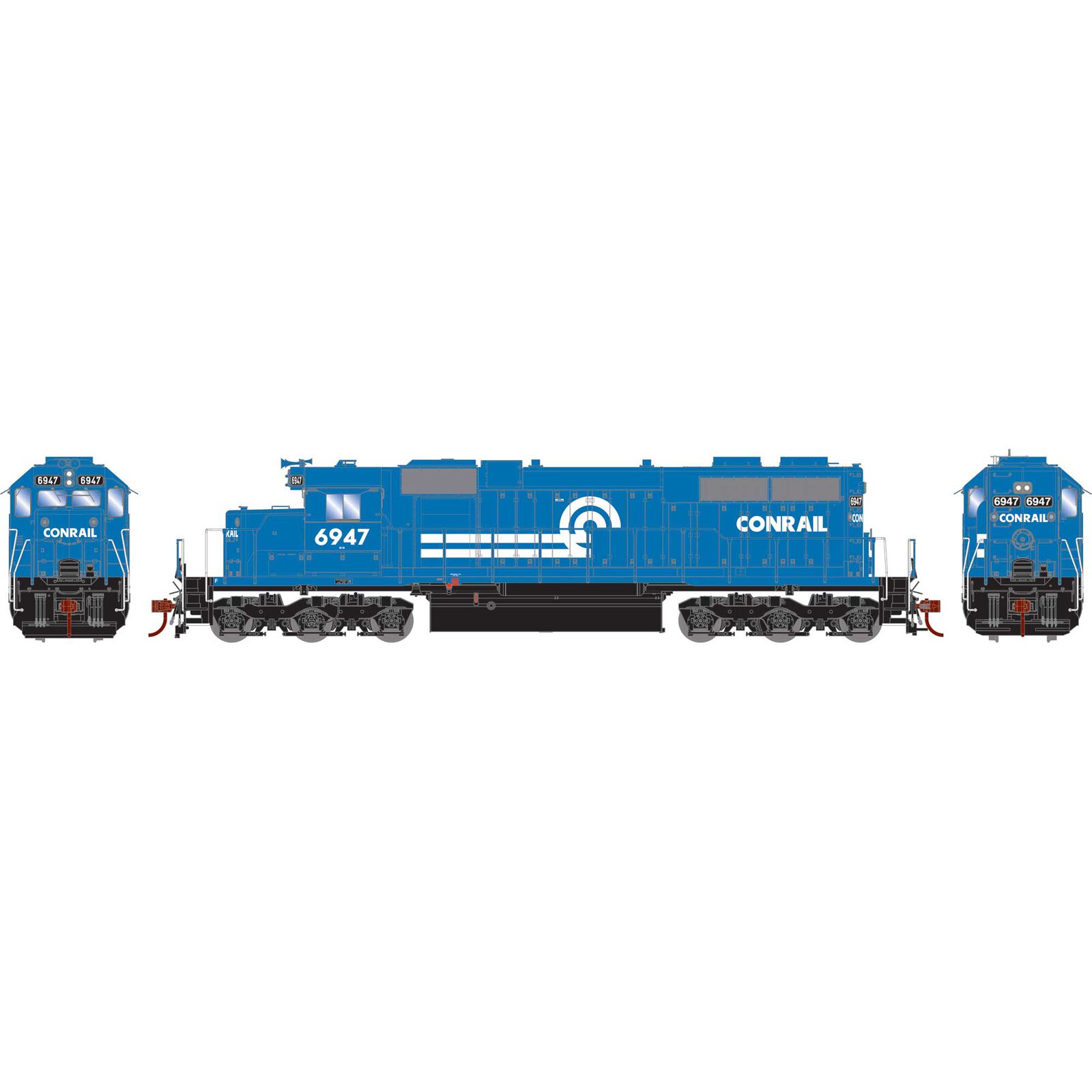 HO EMD SD38 Locomotive, CR #6947