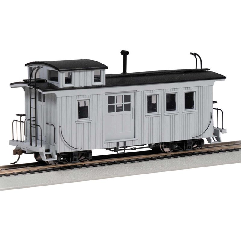 On30 Spectrum Wood-Side Caboose, Painted & Unlettered, Red