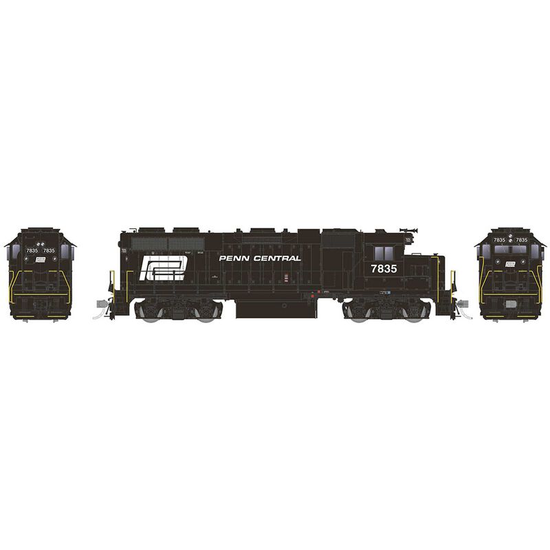 HO EMD GP38 Locomotive with DCC & Sound PC #7848