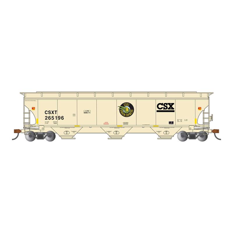 HO Trinity 5161 3-Bay Covered Hopper - CSX&reg; #265196