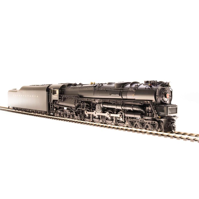 HO S2 6-8-6 Turbine Locomotive Small Smoke Deflectors, Paragon4, PRR #6200