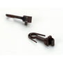 HO Knuckle Spring Lower Shelf Coupler with Pin(1pr)