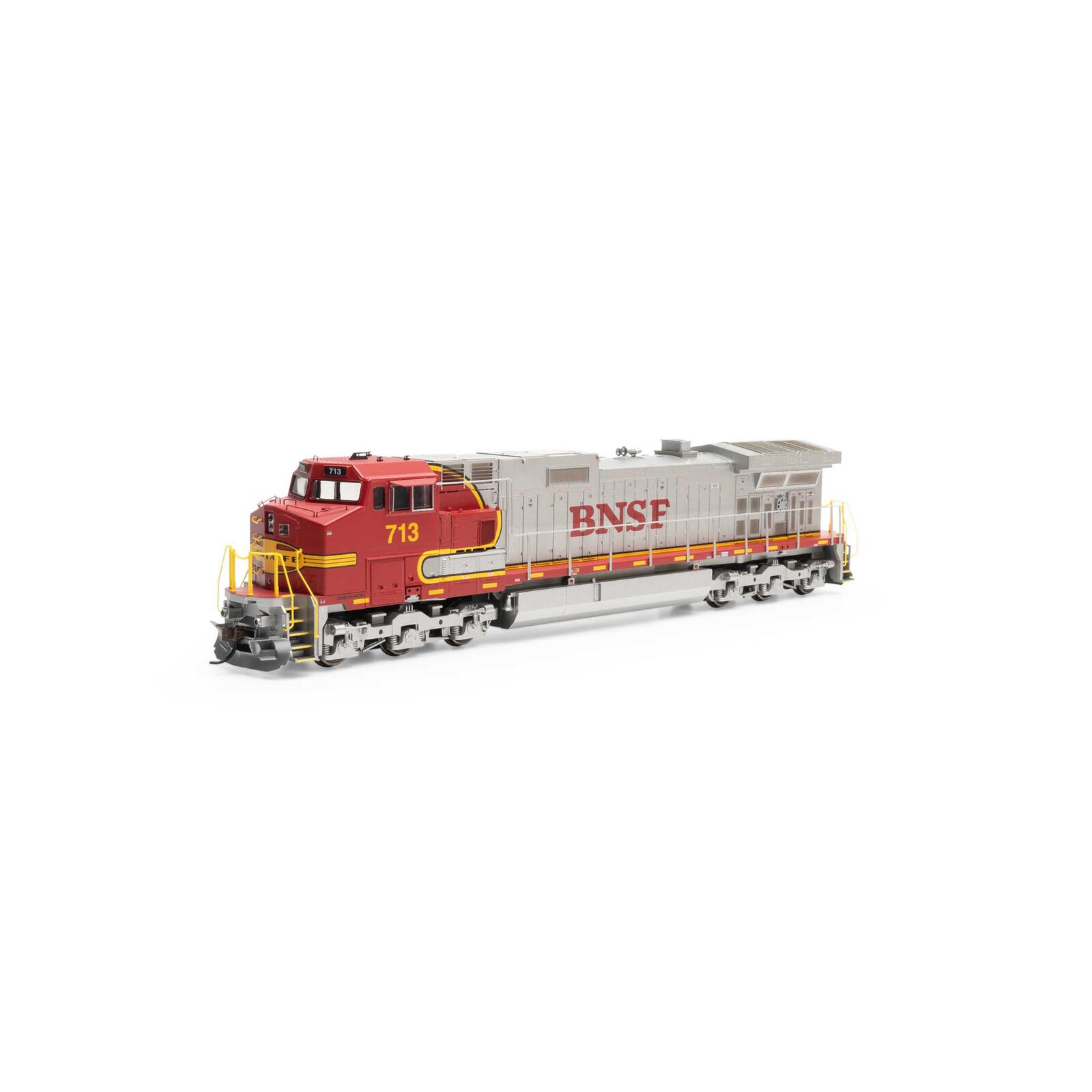 HO Dash 9-44CW Locomotive Sound-Ready, BNSF & Warbonnet #713
