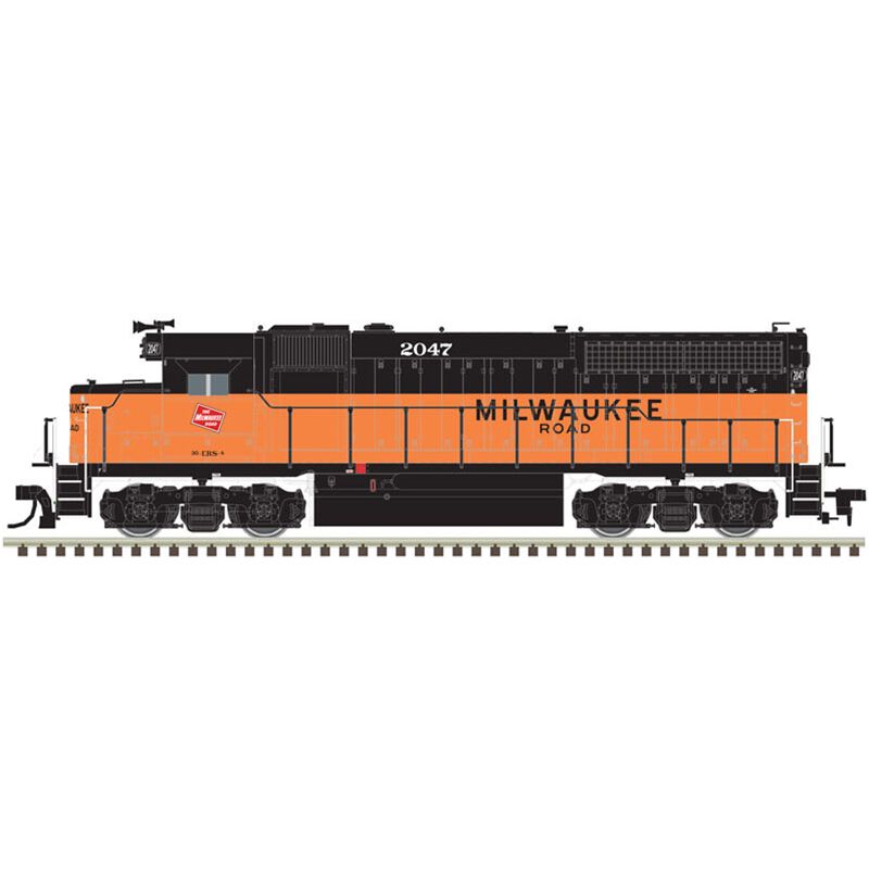 N GP40 w DCC & Sound MILW #2047