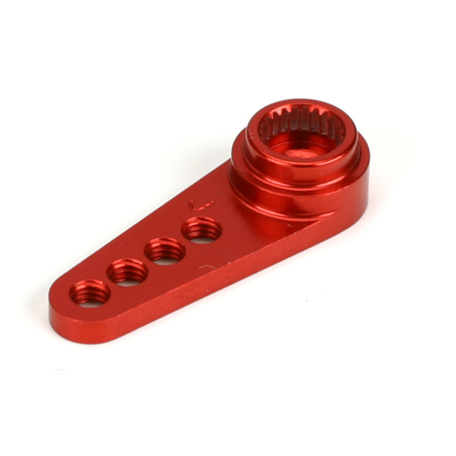 1/2 Machined Aluminum 23T Servo Arm, Red