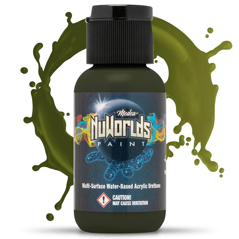 Iwata Airbrushes Vile Green 1 oz - NuWorlds Paint