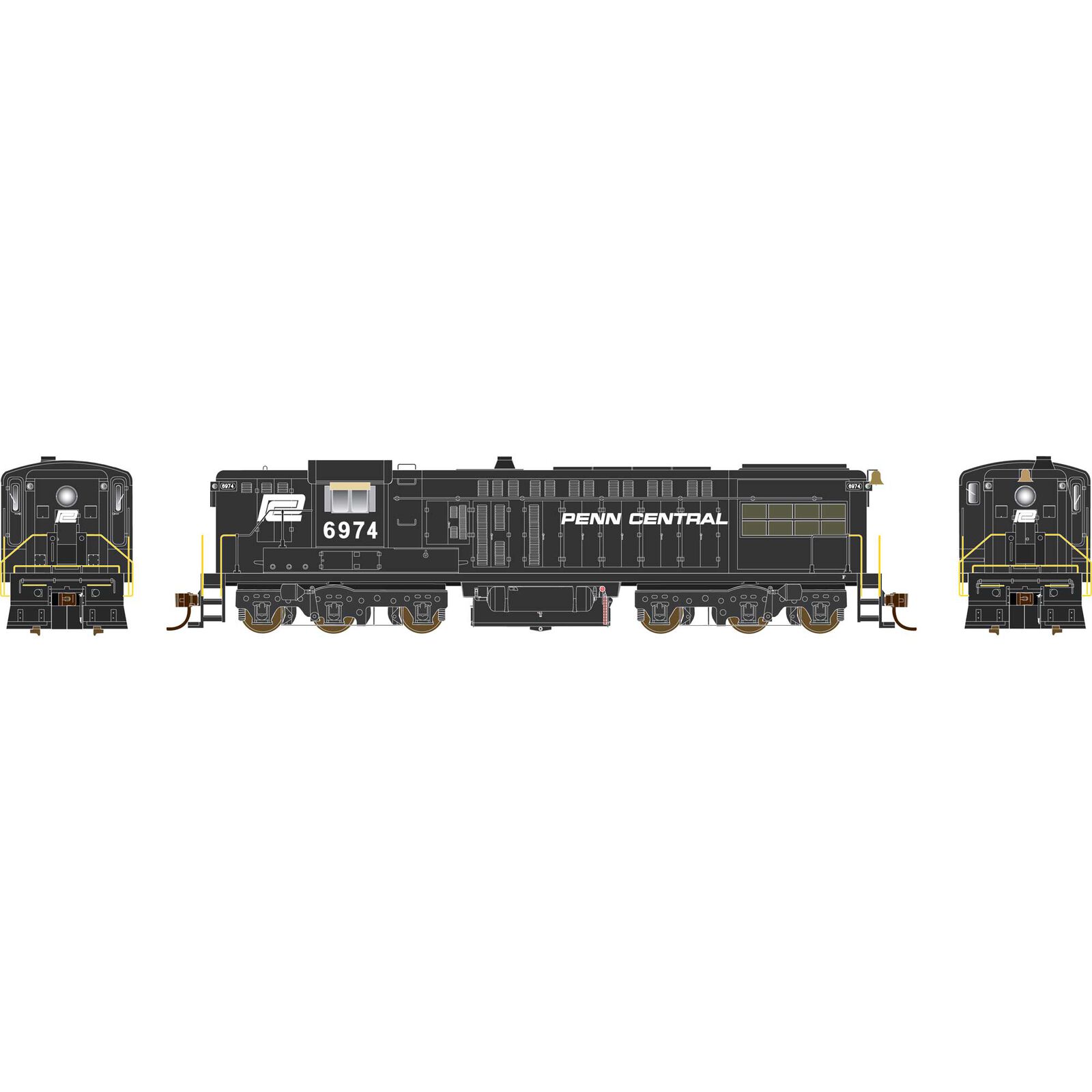 HO AS-616 PC Loco #6974 with sound