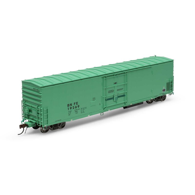 HO GEN 57' FGE Mechanical Reefer with Sound, BNFE Primed For Grime 'Faded Green' #19269