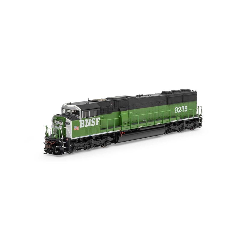 HO SD60M Tri-Clops Locomotive with DCC & Sound, BNSF #9235