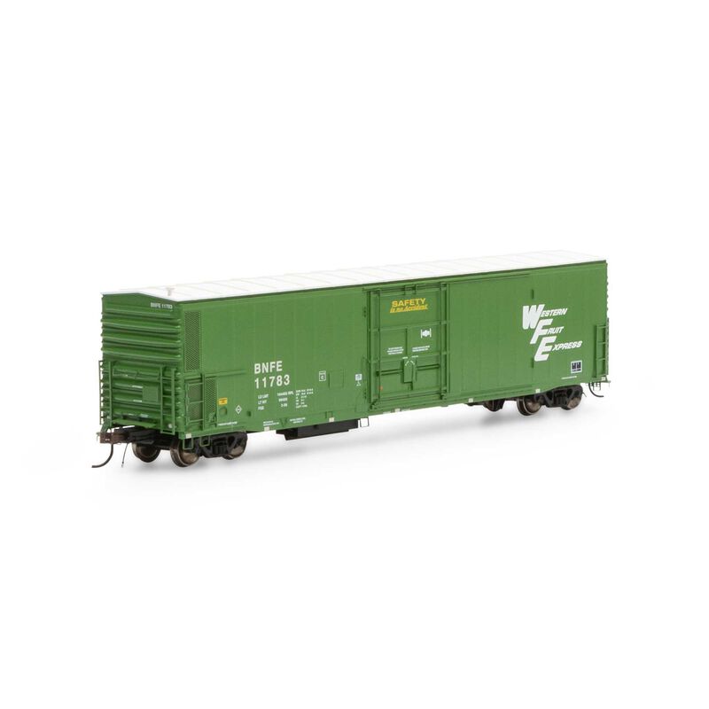 HO 57' Mechanical Reefer with Sound, BNFE/Green #11783