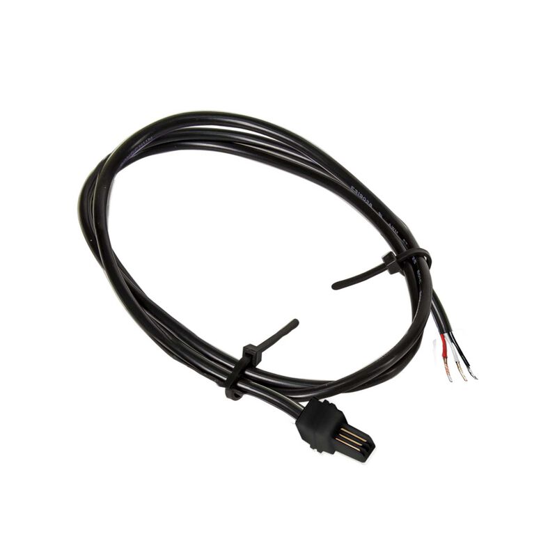 3-pin M Pigtail Power Cable 3'