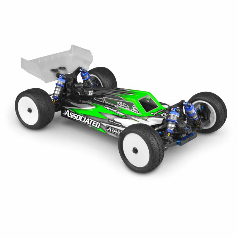 1/10 F2 Buggy Clear Body with S-Type Wing, 1/10 Team Associated RC10B74