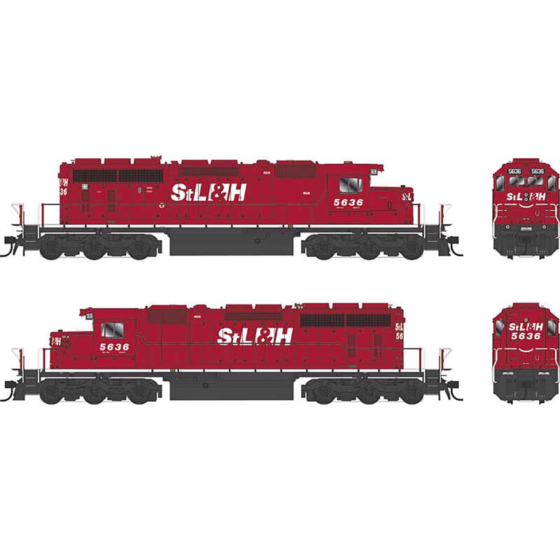 HO GMD SD40-2 Locomotive, 5615
