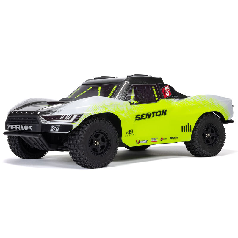 1/10 SENTON 4X4 223S BLX BRUSHLESS SHORT COURSE TRUCK RTR WITH DSC, YELLOW - SCRATCH & DENT