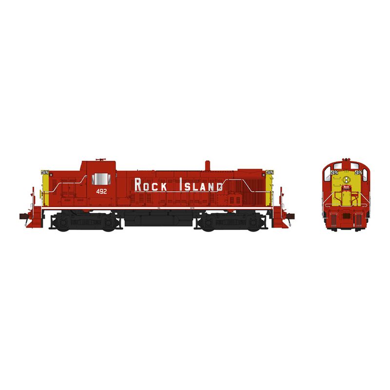 Alco RS-3 Locomotive Rock Island Phase 1 #492 w/Snd