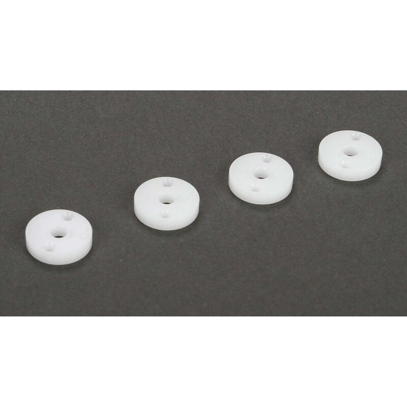 Shock Piston 12mm, 1.6x2, CNC Machined (4): All 22, SCTE