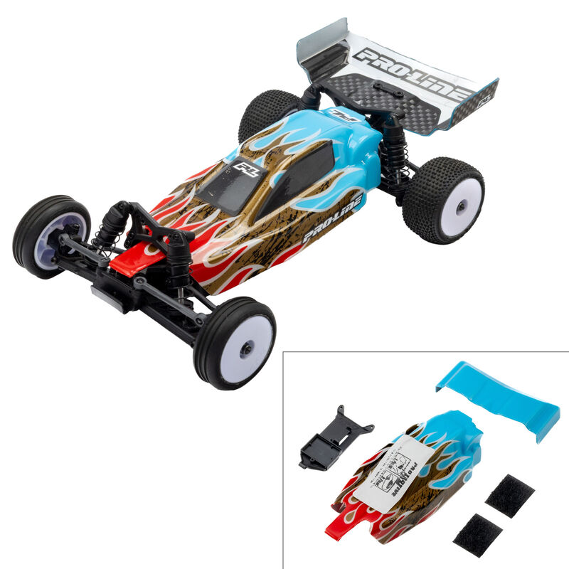 Pro-Line Racing 1/24 Limited Edition Pre-Cut/Pre-Painted Crowd Pleazer Templeman Body with ESC Relocator: Losi Micro-B