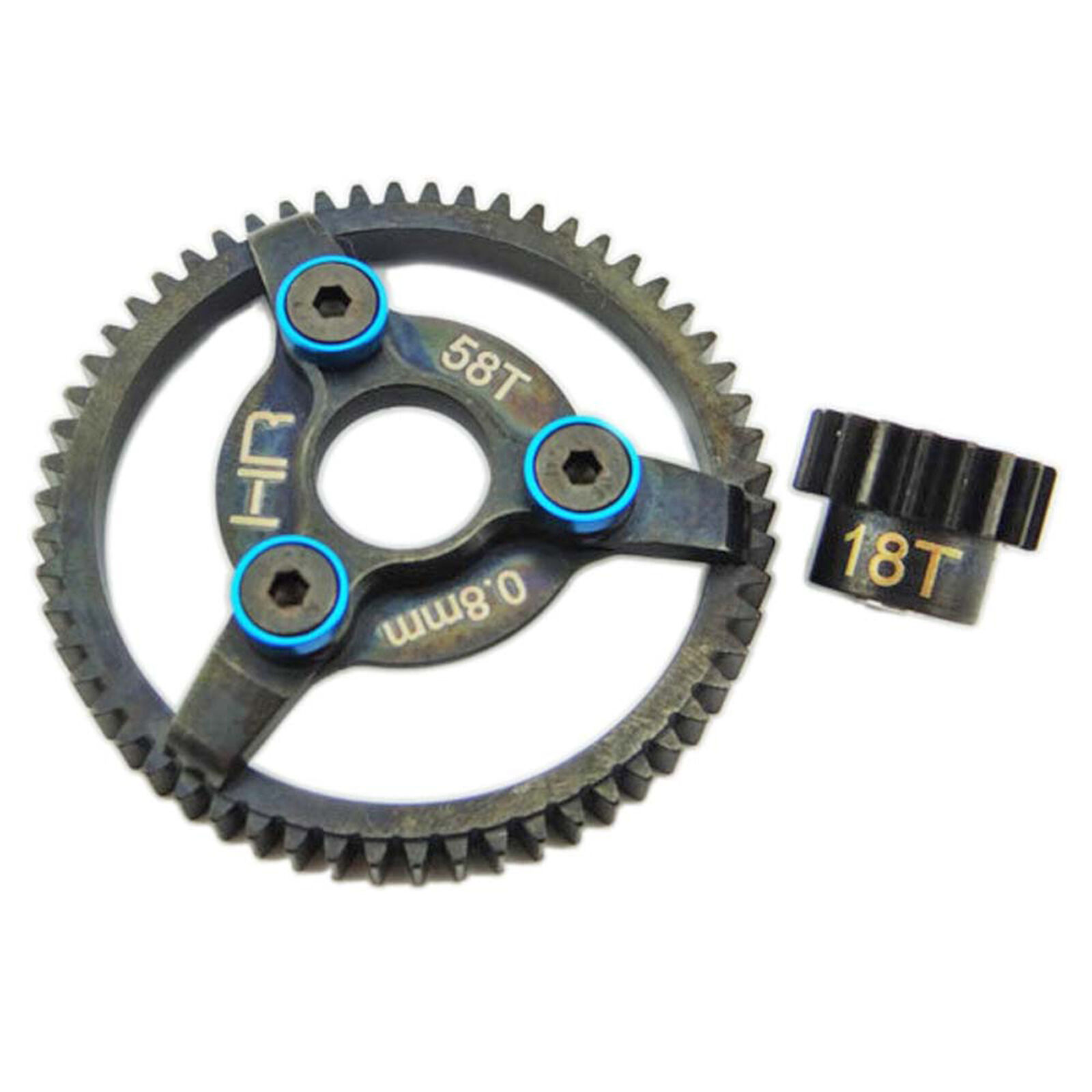 Brushless Steel 32P Pinion and Spur Gear Set 18T/58T