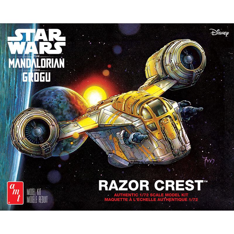 1/72 Razor Crest Model Kit, Star Wars: Mandalorian & Grogu