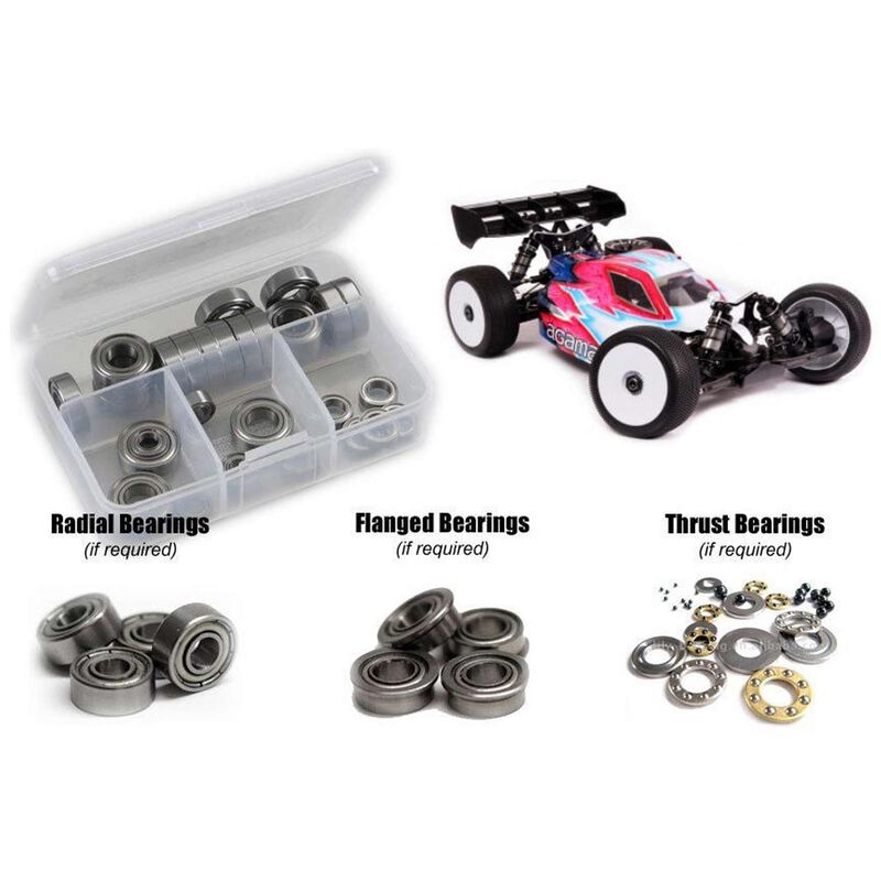 Agama Racing A319/P 1/8th Nitro Buggy Metal Shielded Bearing Kit