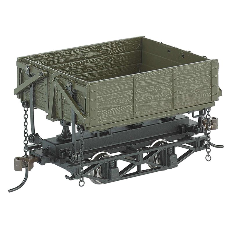 On30 Spectrum Wood Side Dump Car Green (3)