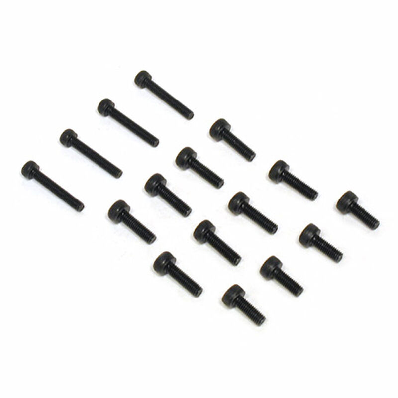 Cylinder Screw Set: A-F, Q, AA, II, JJ, KK, BV, BS