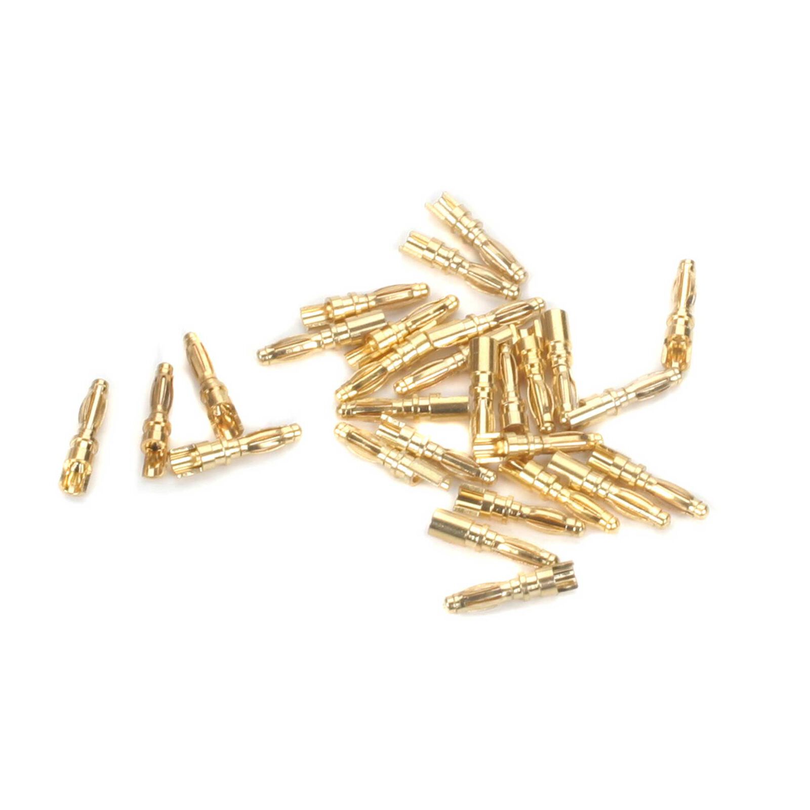 Connector: Gold Bullet Male, 2mm (30)