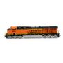 HO ES44DC Locomotive with DCC & Sound, BNSF #7672
