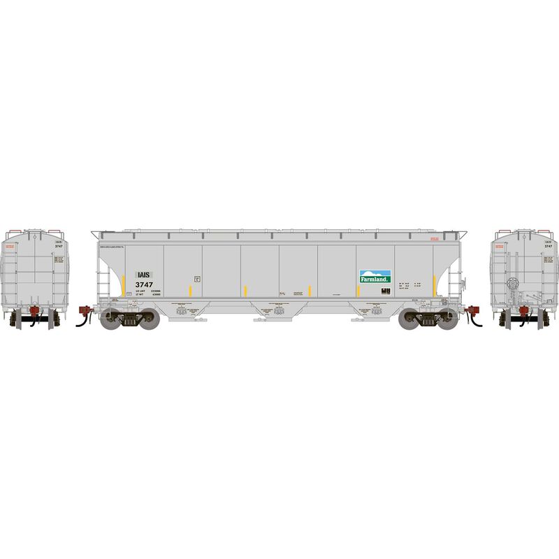 HO GEN Trinity 5161 Covered Hopper, IAIS #3747