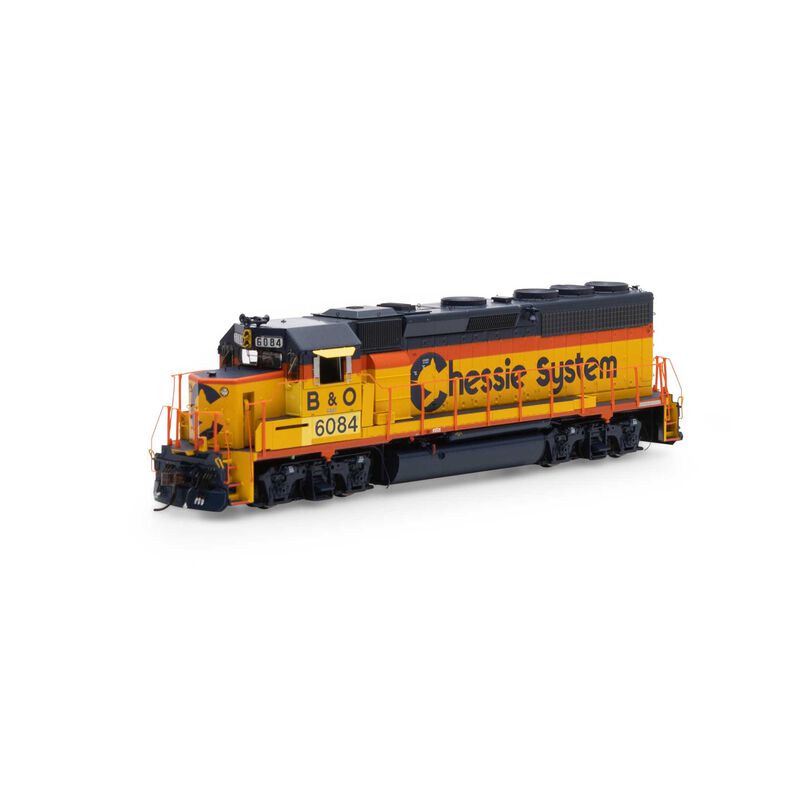 HO GP40-2 with DCC & Sound, Chessie/B&O/CSX #6084