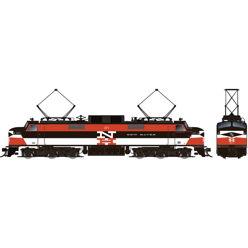 HO EP5 w DCC & Sound NH Repaint #371