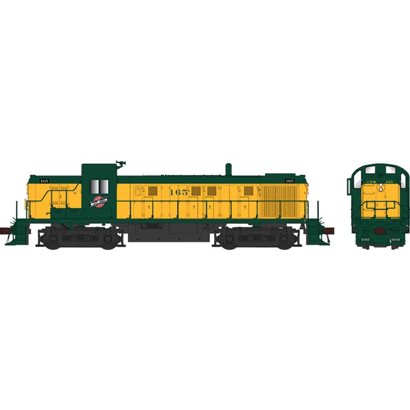 HO RS-3 Phase 2 Locomotive, C&NW #165