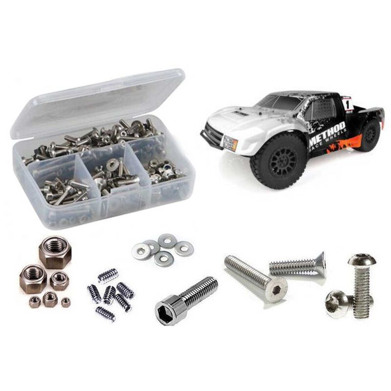 Stainless Steel Screw Kit, 1/10 Team Associated Pro2 SC10