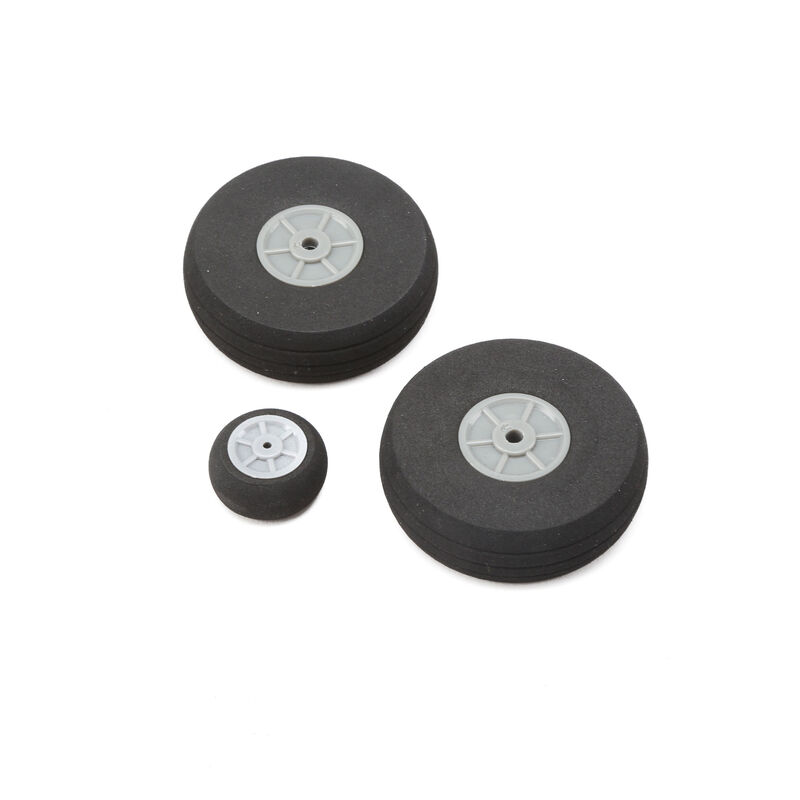 Wheels (2) 54mm (1)25mm: Commander mDp 1.4m