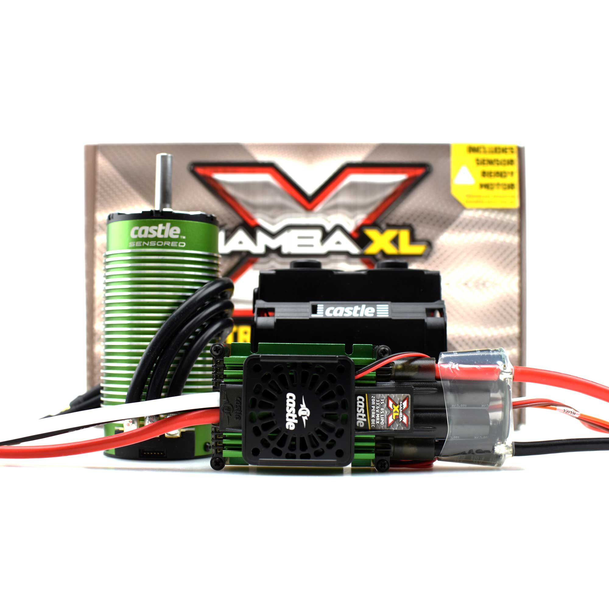 Castle Creations 1/5 Mamba XLX ESC/2028-800Kv Sensored Brushless Castle Creations 1/5 Mamba XLX ESC/2028-800Kv Sensored Brushless