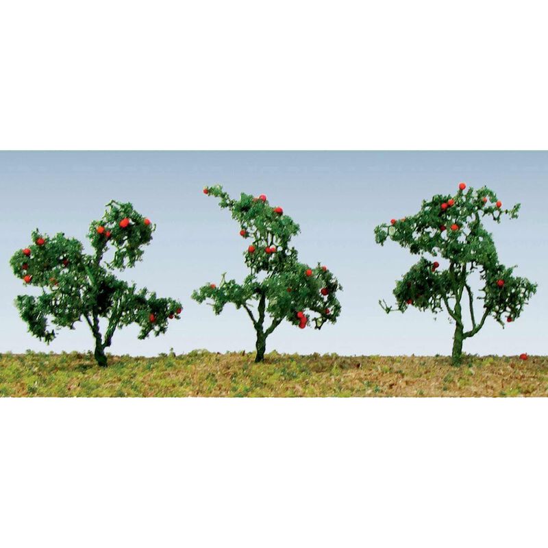HO Fruiting Bush - 3/4" Tall (18/pk)