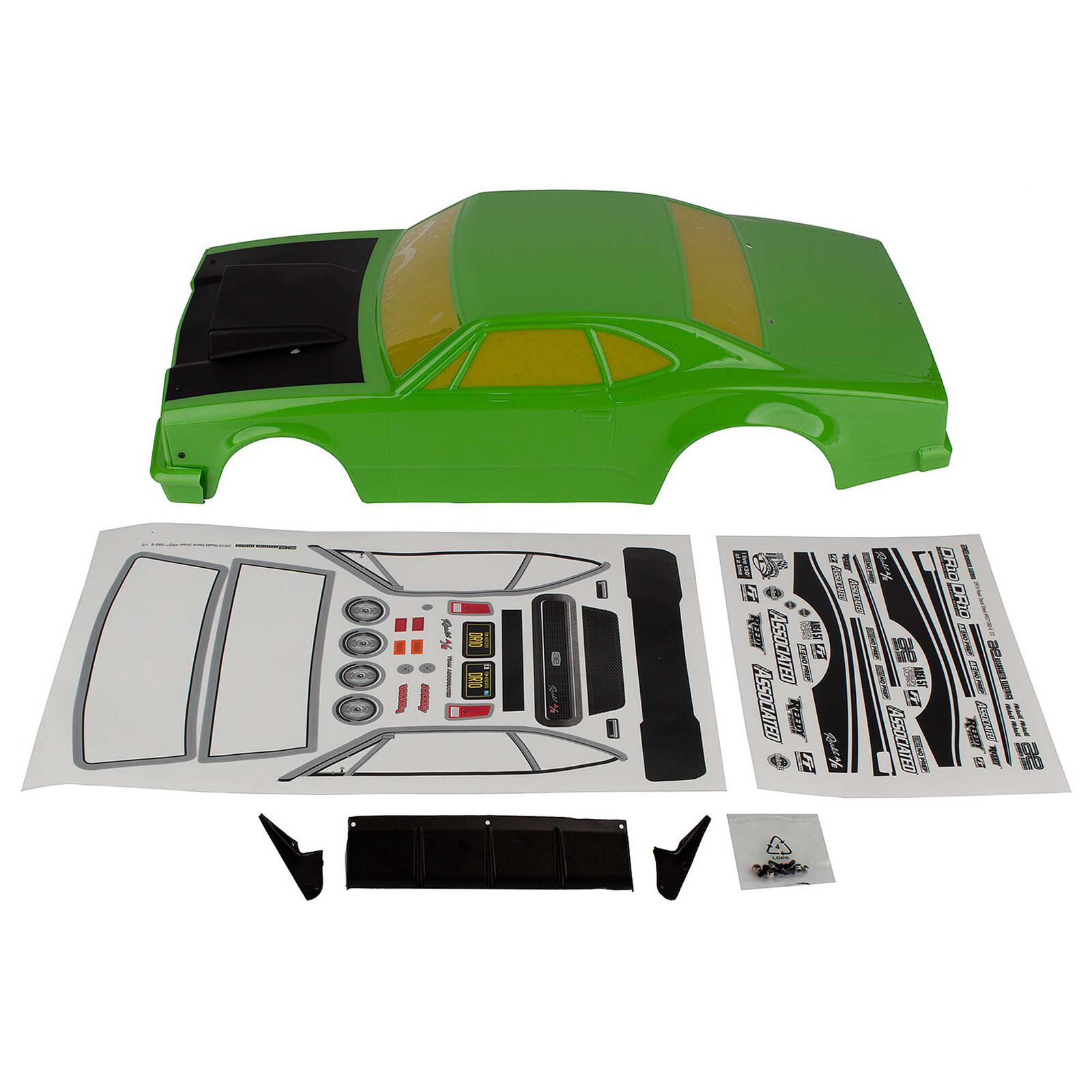 DR10 Reakt Drag Body, Green