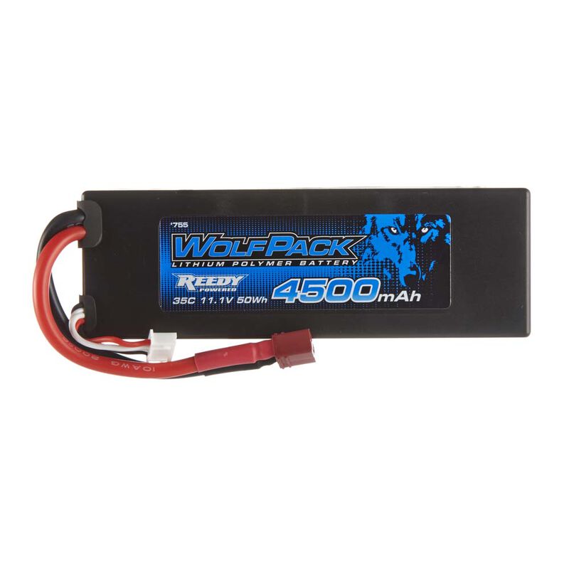 11.1V 4500mAh 3S 35C WolfPack LiPo Battery