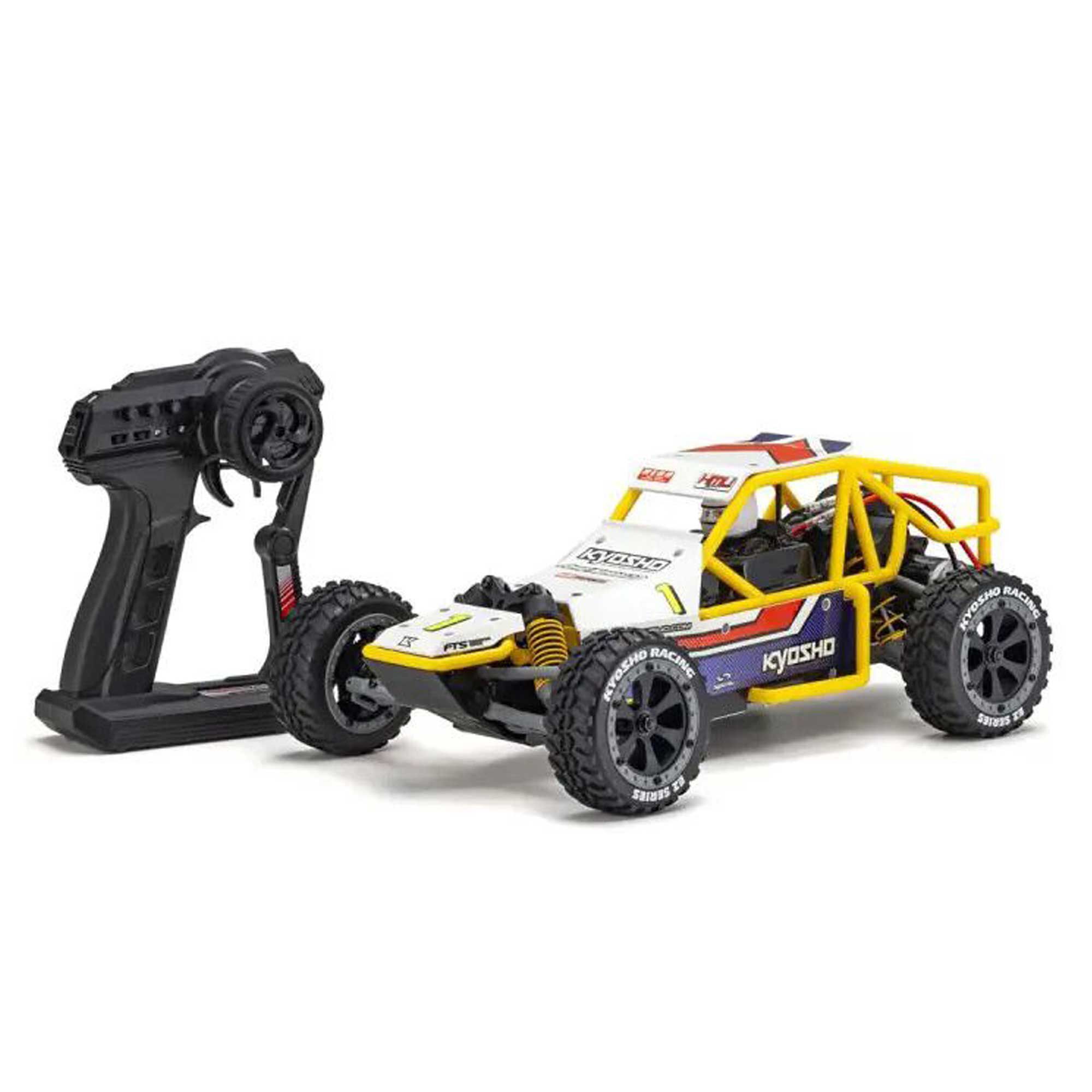 Kyosho 1/10 Sandmaster 2.0 2WD Buggy RTR, White | Tower Hobbies