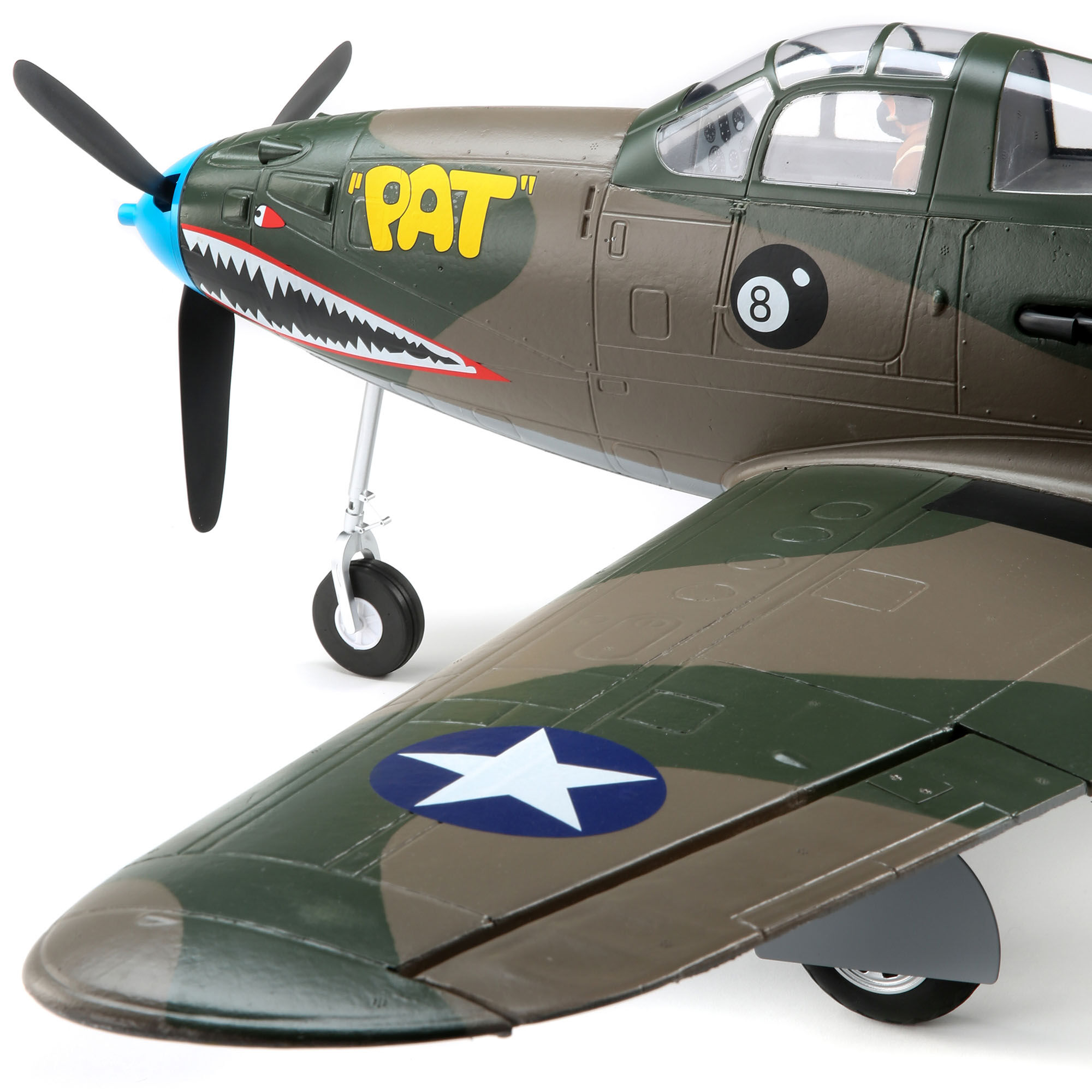 E-flite P-39 Airacobra 1.2m BNF Basic with AS3X and SAFE Select