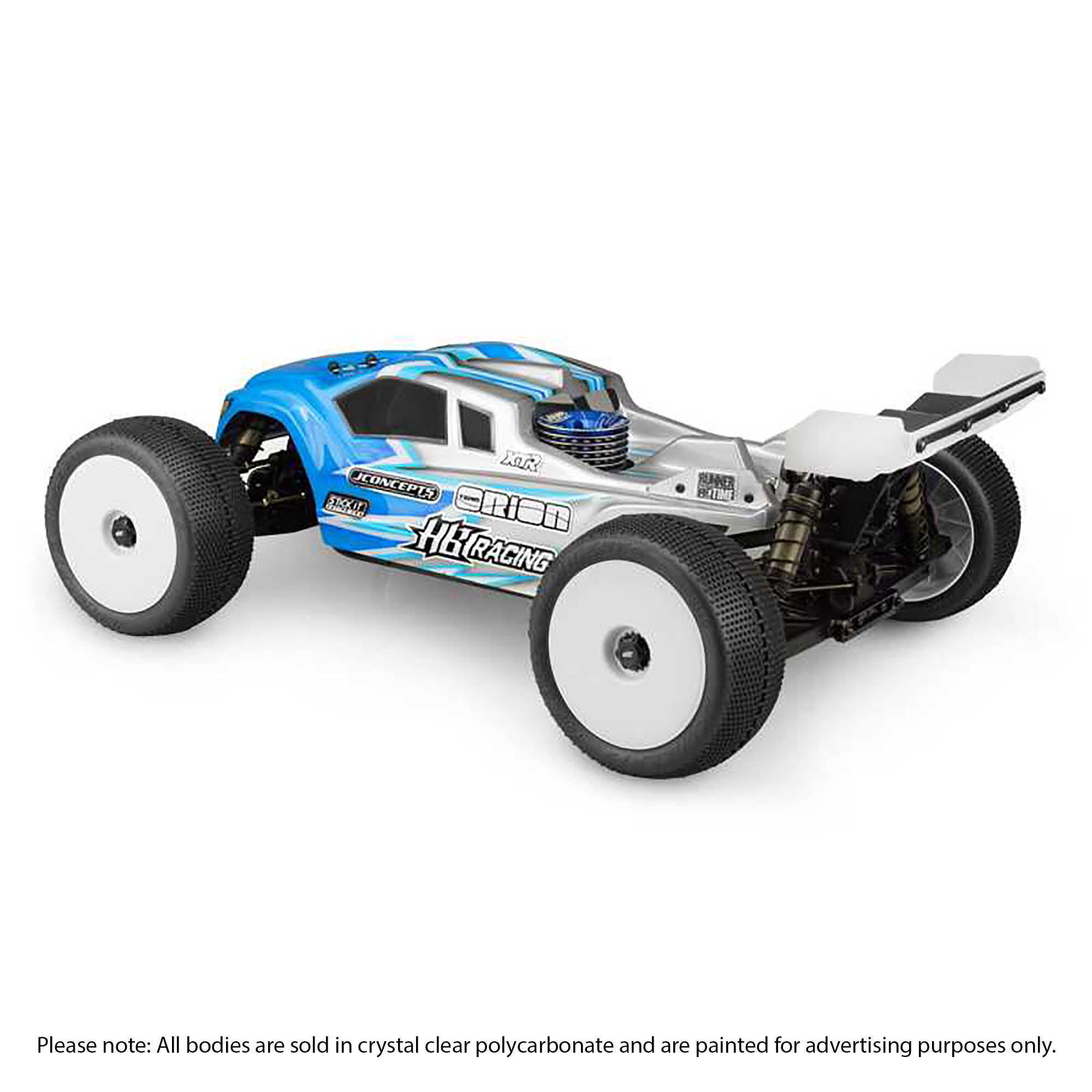 JConcepts, Inc. 1/8 Finnisher Clear Body: HB Racing D817T | Tower