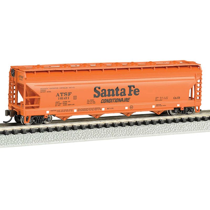 N Scale Hopper Santa Fe #101414