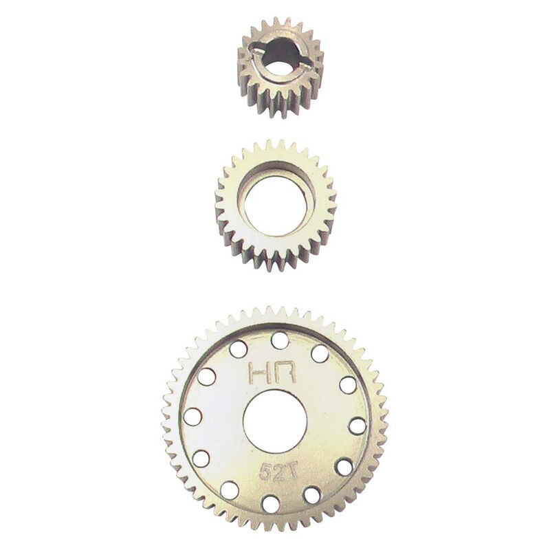 Hard Anodized Aluminum Center Gear Set