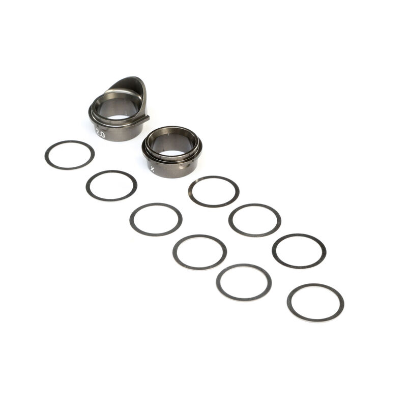 Rear Gearbox Bearing Inserts Aluminum: 8X, 8XE